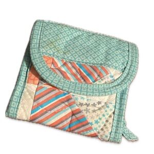 Paisley Quilted TriFold Women’s Wallet
